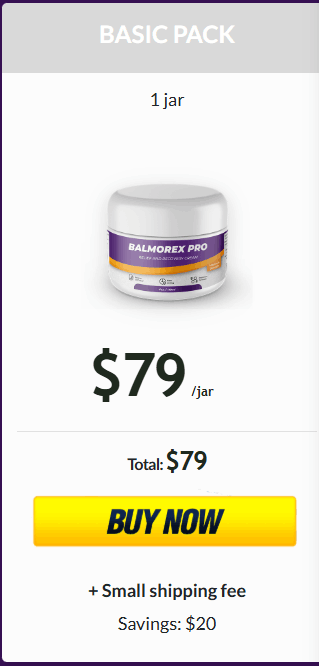 Balmorex Pro Price